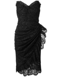 Dolce & Gabbana Lace Strapless Dress