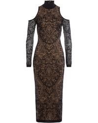 Balmain Dress With Lace Overlay