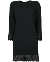 Dsquared2 Dress With Scalloped Lace Trim