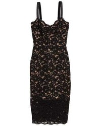 H&M Fitted Lace Dress
