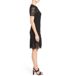 Elie Tahari Jacey Crochet Lace A Line Dress