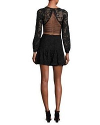 For Love & Lemons Jolene Lace Up Dress