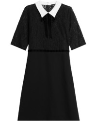 The Kooples Lace Dress With Contrast Collar