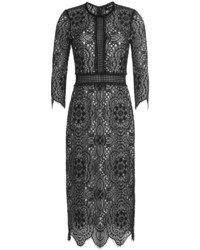 The Kooples Lace Dress With Contrast Lining