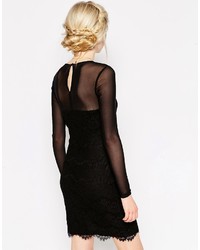 Traffic People Neverending Story Lace Dress With Mesh Sleeves