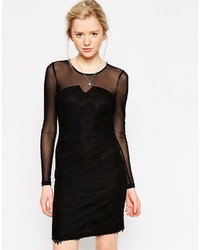 Traffic People Neverending Story Lace Dress With Mesh Sleeves