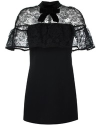 Self-Portrait Lace Panel Dress