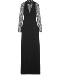 Givenchy Ed Wool Crepe Gown