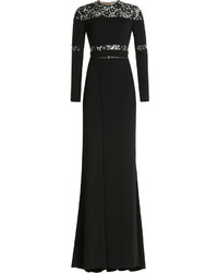 Elie Saab Floor Length Gown With Lace