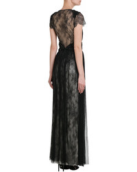 Catherine Deane Floor Length Lace Gown