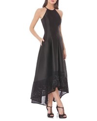 Carmen Marc Valvo Infusion Highlow Mikado Gown