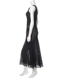 Anna Sui Lace Maxi Dress