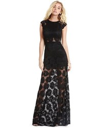 Marciano Maggie Lace Maxi Dress