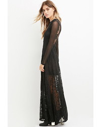 Forever 21 Ornate Lace Maxi Dress
