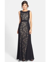JS Collections Ottoman Lace Scoop Back Gown