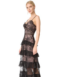 Nicholas Rosie Lace Tiered Gown