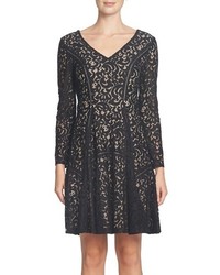 Cynthia Steffe Claire Lace Fit Flare Dress