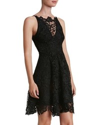 Dress the Population Hayden Lace Fit Flare Dress