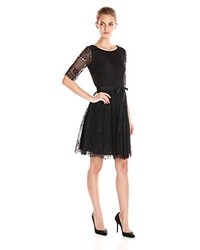 Jessica Simpson Lace Fit And Flare Dress