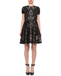 Alexia Admor Lace Fit And Flare Dress