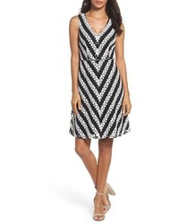Adrianna Papell Petite Fit Flare Dress