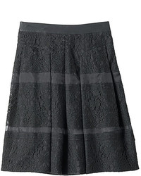 Black Lace Full Skirt