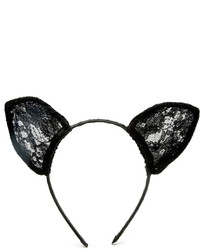 Forever 21 Lace Cat Ears Headband