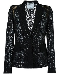 Moschino Lace Fitted Jacket