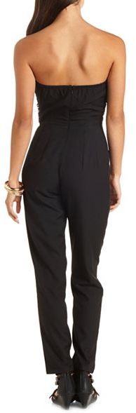 charlotte russe black jumpsuit