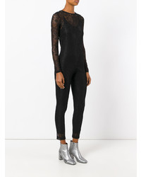MSGM Fitted Lace Jumpsuit
