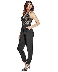 G by Guess Gbyguess Aaralyn Lace Jumpsuit
