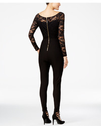 Material Girl Juniors Belted Lace Jumpsuit Only At Macys