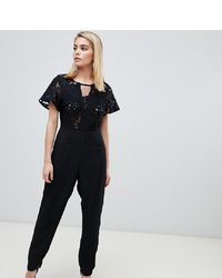 Love Triangle Lace Jumpsuit