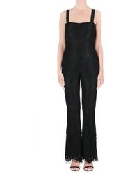 Rayon Polyester Blend Bell Lace Jumpsuit
