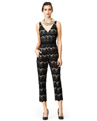Tracy Reese Waves Of Lace Jumpsuit