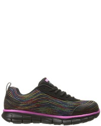 Skechers Work Synergy Wingor Lace Up Casual Shoes