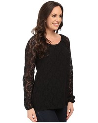 Roper 0064 Allover Lace Peasant Blouse