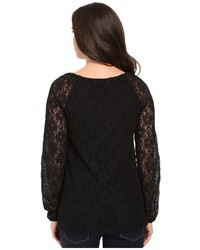 Roper 0064 Allover Lace Peasant Blouse