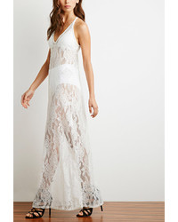 Forever 21 Lace Cami Maxi Dress