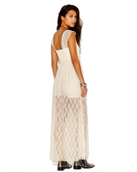 Free People Romance In The Air Lace Maxi Dress