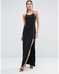 Asos Strappy Maxi Dress With Lace Back