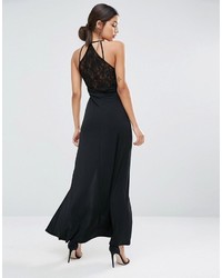 Asos Strappy Maxi Dress With Lace Back