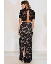 The Jetset Diaries Lace Of Base Maxi Skirt