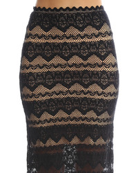 Nightcap Clothing Nightcap Sierra Lace Maxi Skirt