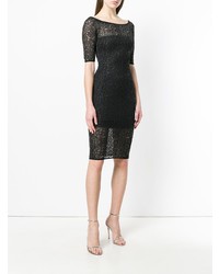 Alexandre Vauthier Fitted Lace Dress