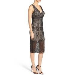 Bardot Lace Midi Dress