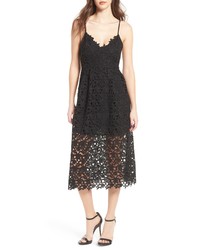 ASTR the Label Lace Midi Dress