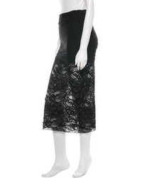 IRO Lace Knit Midi Skirt