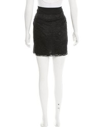 Reed Krakoff Lace Mini Skirt
