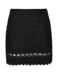 Topshop Trim Lace A Line Skirt
